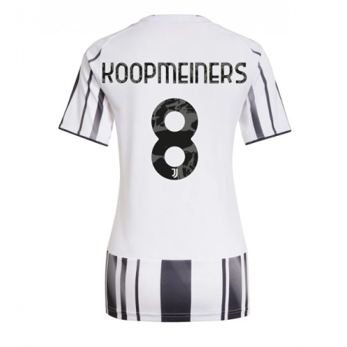 Juventus Teun Koopmeiners #8 Fußballbekleidung Heimtrikot Damen 2025-26 Kurzarm